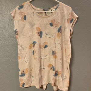 Linen short sleeve shirt